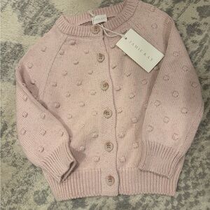Jamie Kay Pale Pink Bobble Cardigan